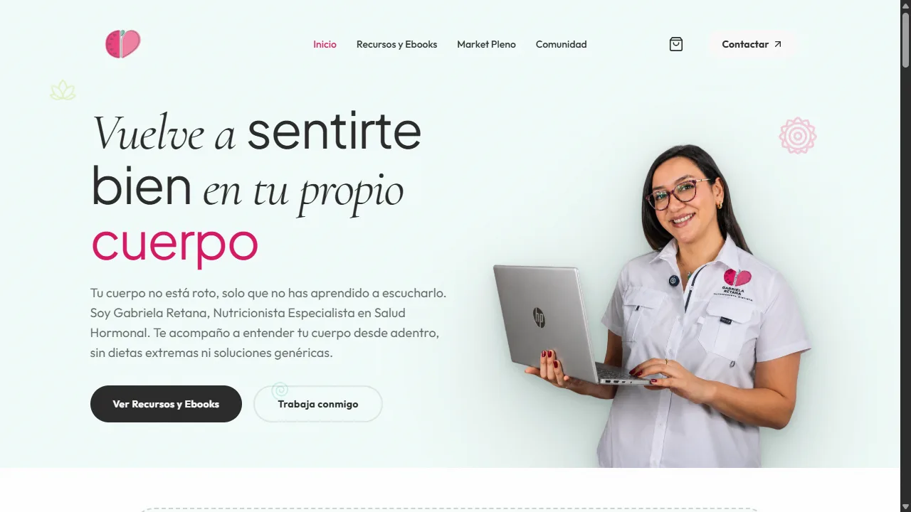 Nutri Gabriela — Nutrition · personal brand